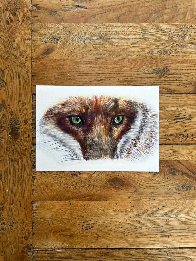 Cunning – Fox Art Print | Limited Edition Giclée on Fine Art Paper