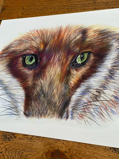 Cunning – Fox Art Print | Limited Edition Giclée on Fine Art Paper